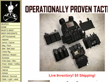 Tablet Screenshot of optactical.com
